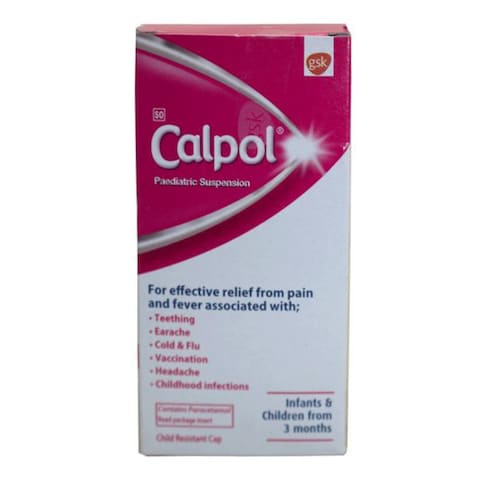Calpol Suspension 60Ml