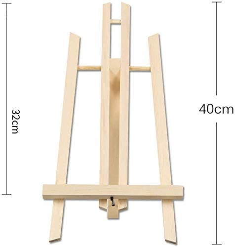 Generic Easel Portable Desktop Easel, Multi-Function Drawing Board, Artwoodentabletoptop Easel, Solid Wood Painting By Artist, 30cm, Size: 40cm (Size : 40cm)