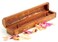 Accessories- Coffin Burners Wooden Coffin Incense Burner - Vines 12" - Brass Inlays - Storage Compartment