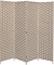 SHOWAY Room Divider Foldable, Folding Room Partitions Separator for Living Room/Office, Room Dividers and Folding Privacy Screens, 4 Panel,(200*180cm)