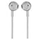 JBL Tune 205 In-Ear Wired Headphone with Soft Carrying Pouch Silver