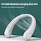 Generic Portable Neck Fan Rechargeable Bladeless Wearable Cooling Head Fan 3-Speed 1800mAh Battery Operated Wearable Personal Fan U-Shape Air Fan Hands Free For Sport Outdoor Traveling Home Office