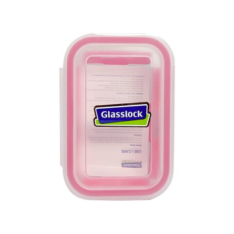 Glasslock Rectangular Glass Dish 400ML