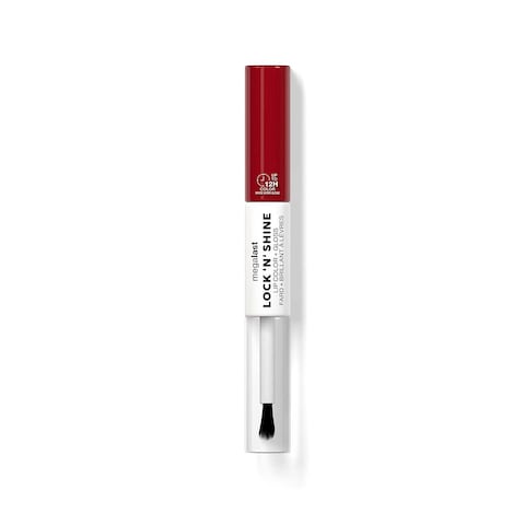 Wet n Wild Megalast Lock &#39;n&#39; Shine Lip Color+Gloss- Red-y For Me