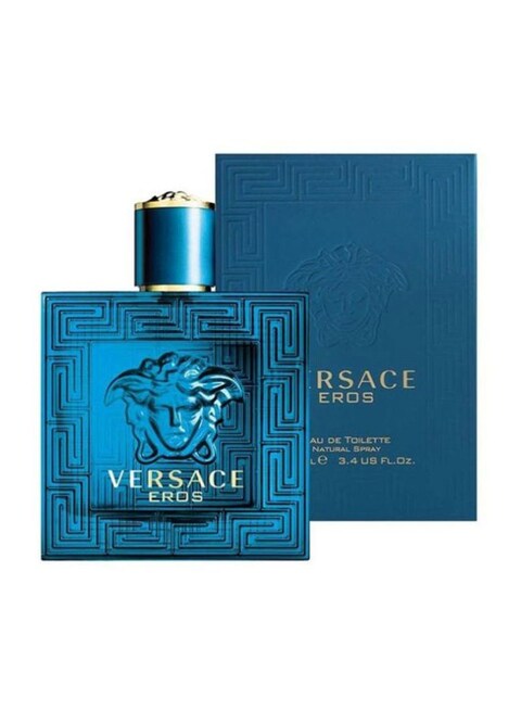 VERSACE EROS Eau de Toilette 香水　100ml Eros EDT 100 ml Blue | VERSACE US