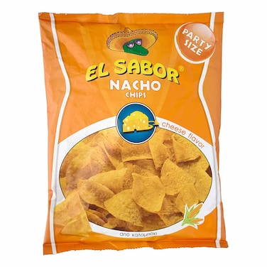 El Sabor Cheese Nacho Chips 225G