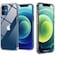 ZOLO Shockproof Edge Protective Silicon Case Cover for iphone 12 - Clear