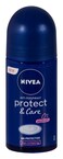 NIVEA Antiperspirant Roll-on for Women, Protect &amp; Care No Ethyl Alcohol, 50ml