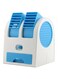 Generic Mini Portable Fan 2.5W Blue/White