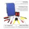 Generic-3 in 1 Network Cable Tester Set LAN Tester RJ45 Measurable Wire Tracker Diagnose Finder Wire Testing Tool with RJ11 Plug Crimping Tool Wire Stripper Screwdriver Pointed-nose Pliers