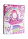 Generic Musical Dressing Table Playset With Accessories Bundle, Pink/White/Purple, Hk-7523