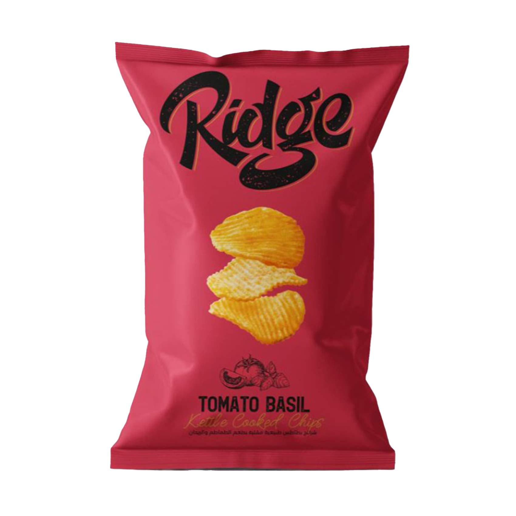 Ridge Kettle Cooked Tomato Basil Chips – 65 gram Ridge Kettle Cooked Tomato Basil Chips – 65 gram
