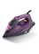 Jano Steam Iron With Teflon Coating Plate, 400ml, 2000W, E05218, Black/Purple