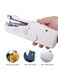 Generic - Handheld Portable Sewing Machine White