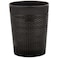 Cosmoplast 6L Cedarattan Round Waste Basket, Dark Brown