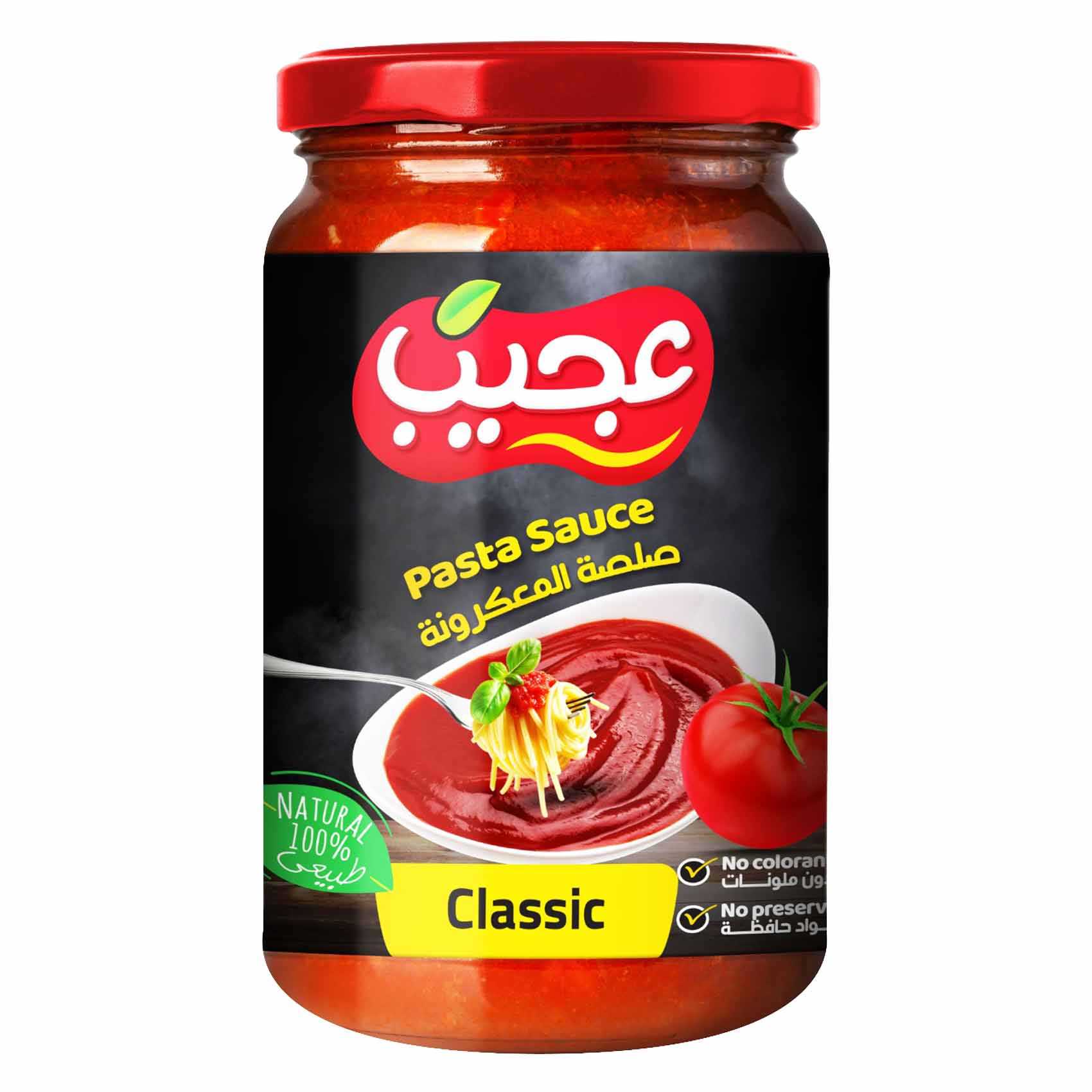 Buy Ajeeb Pasta Sauce Classic 360g Online | Carrefour UAE