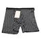 Heiliebao Plain With Stripe Mens Underwear Size XL Black
