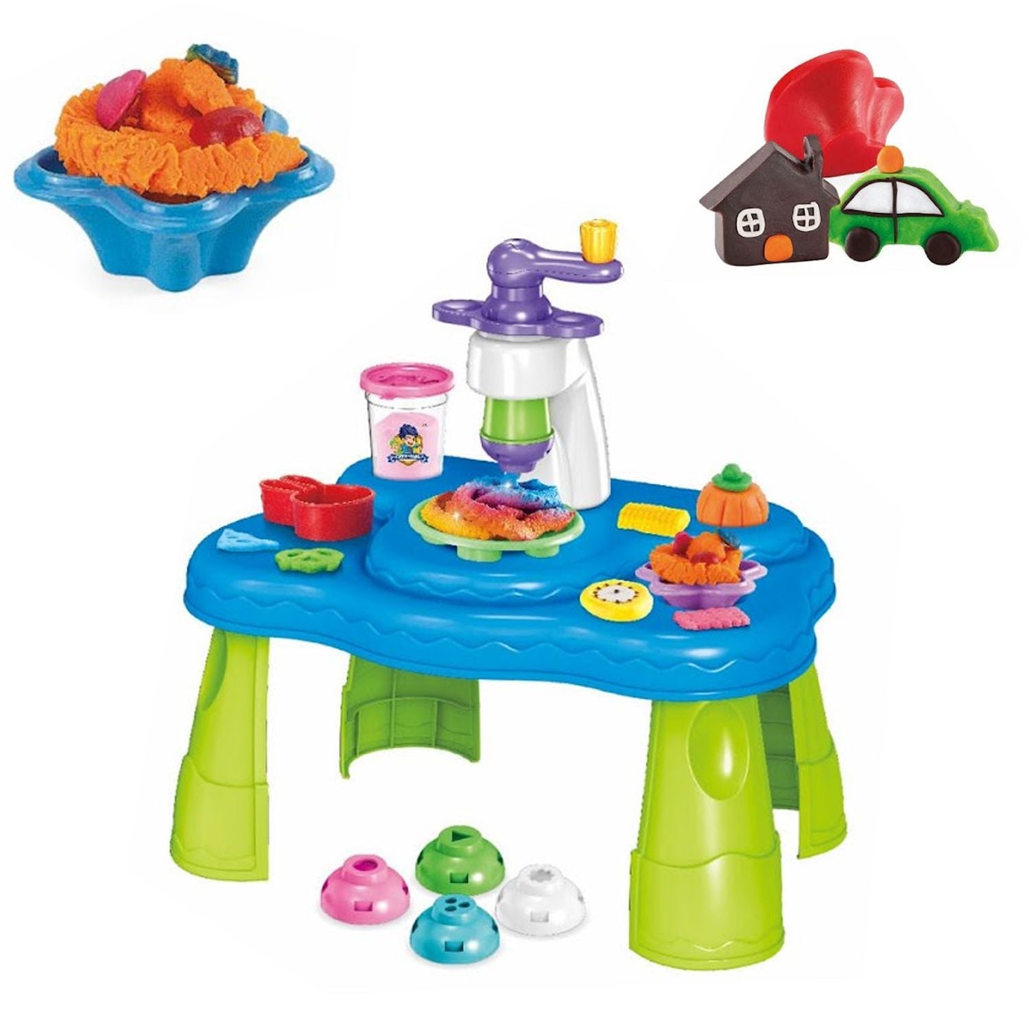 FITTO Clay Dough Toy Table for Creative Play and Exploration