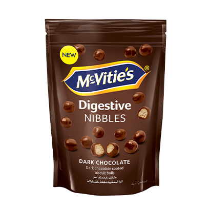 Mcvities Nibbles Dark Chocolate 120GR