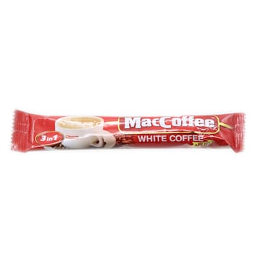 Maccoffee 3 In 1 Plus White Coffee Mix 18g
