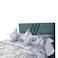 In House Granada Velvet Bed Frame - Queen - 200x160 cm - Turquoise