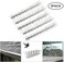 Doreen Bird Spikes Strips,Hamkaw Pack Of 5 Newest Pigeon Spikes With Stainless Steel Deterrent Spikes &amp; 360 Degrees Flexible Base - Cover 12 Feet - Great Defenders For Flat Or Curved Surface