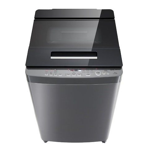 غسالة ملابس توشيبا فوق أوتوماتيك - 10 كجم - فضي - AEW-E1050SUP(SS)