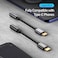 Baseus Type-C Male to 3.5mm Female Adapter L54 Cable Baseus L54 AudioAdapter USB-C+mini jack 3,5mm smartphone that does not have an AUX input earphone jack for earphones with USB-C connector Deep Grey