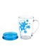 ROYALFORD Acrylic Cup with Lid 350ml - [RF5656] Blue