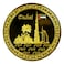Ahlan UAE Dubai Souvenir Coin Medium Gold