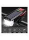 Generic Waterproof Solar-Usb Charging Bike Light Horn 11X4X3.5cm