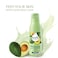 Dermoviva Avocado Smoothie Body Lotion White 200ml