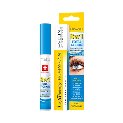 EVELINE LASH THERAPY PROF.CONCENTRATED EYELASH SERUM 8IN1