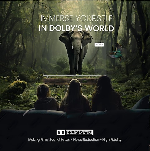 Nobel 85 Inch, Diamond UHD VIDAA 4K, Smart TV, UHD85VID - 1 Year Warranty (With VIDAA Voice Dolby Vision Bluetooth &amp; WiFi, 2024 Model)