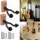 Mike Music 2Pcs Guitar Hanger Guitar Wall Mount Hangers, Easy To Install Guitar Wall Mount, For Wall, Acoustic Electric And Bass Guitar Hook Holder Wall Mount Hangers (G 13A 2Pack)