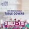 Hala Table Cover Travel Pack 3+1 Rolls 76 Sheets