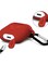 Generic Protective Carring Case For Apple Airpods Red