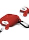 Generic Protective Carring Case For Apple Airpods Red