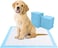Disposable Absorbent Quick Drying Leak-Proof Pee Pads for Potty Training for Pets, 45x60cm M - 50 Pieces