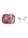 Glitter Themed Protective Case Cover For Apple AirPods Pro Pink/Gold/White