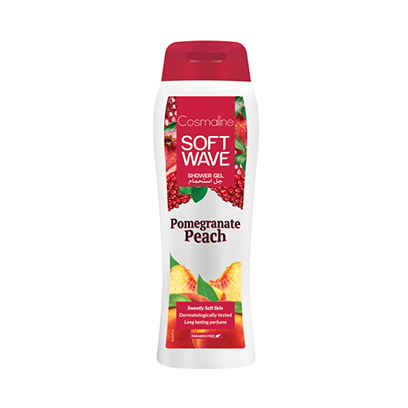Cosmaline Soft Wave Pomegranate And Peach Shower Gel 400ml