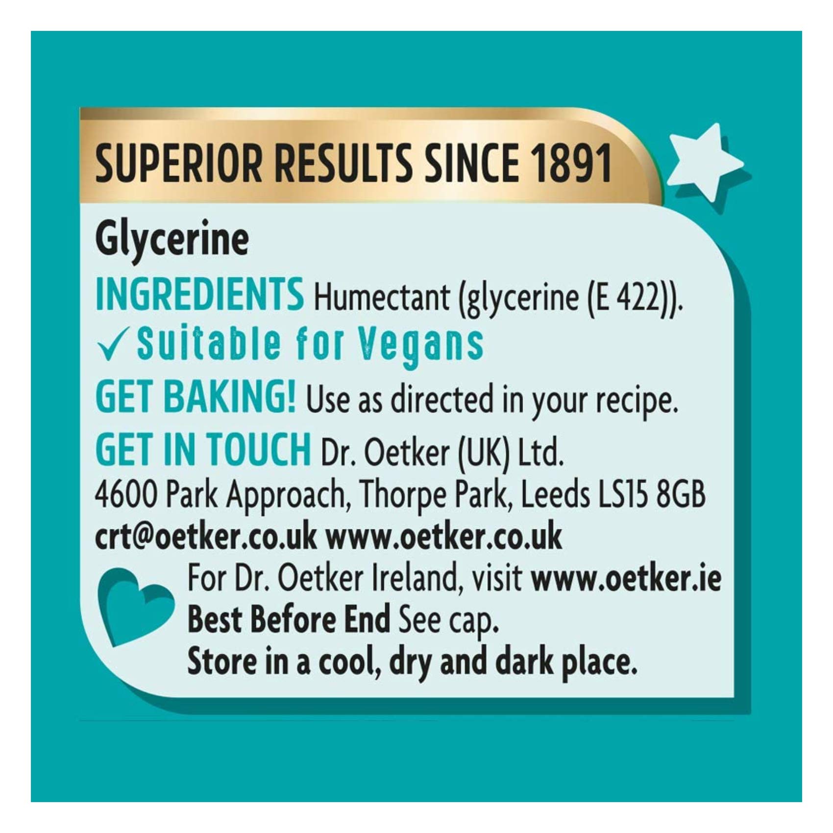 Dr.Oetker Glycerine 38 Ml product thumbnail 3