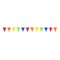 Plastic Rainbow Big Flag Banner