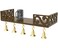Bell Floating Wall Shelf (Brown)
