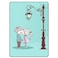 Theodor Protective Flip Case Cover For Samsung Galaxy Tab S3 9.7 inches Childhood Love