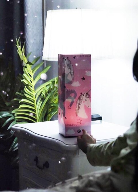 Unicorn Shadow Illusion Night Lamp for Kids 30x10cm
