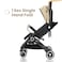 Teknum Travel Cabin Stroller with Coffee Cup Holder - Ivory