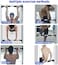 ULTIMAX Pull Up Bar for Doorway, Door Pull Up Bar Wall Mounted No Screws Portable Chin Up Bar, Multi-Grip Power Body Workout Bar Home Gym System Exercise Rod Equipment for Fitness -(92CM-124CM)