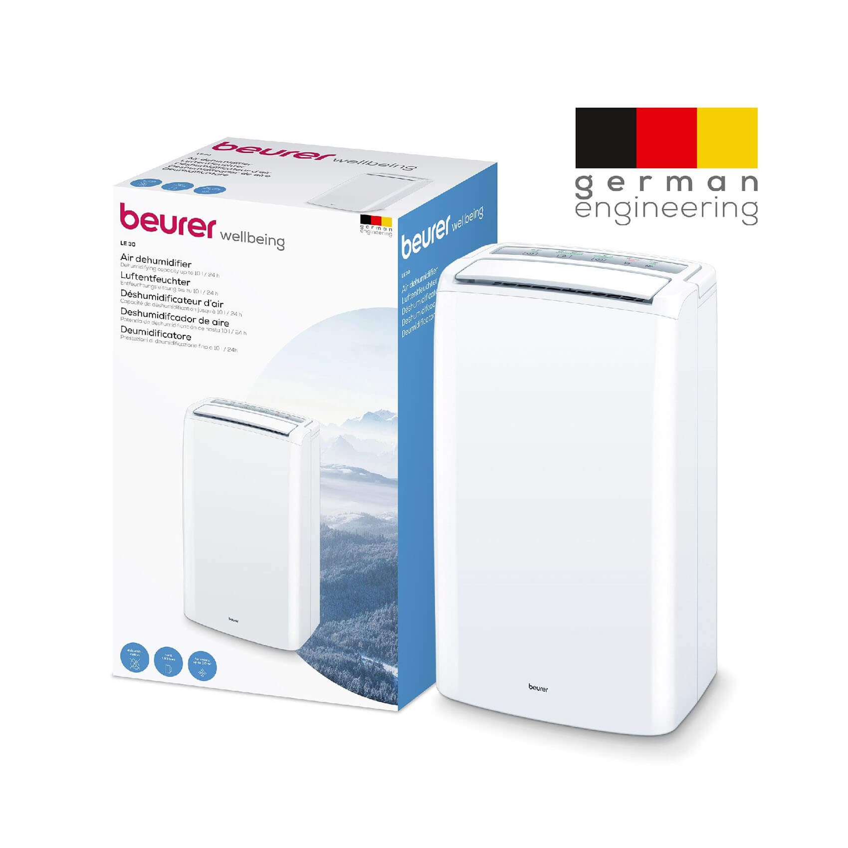 Beurer Air Dehumidifier LE30 30 Square meters