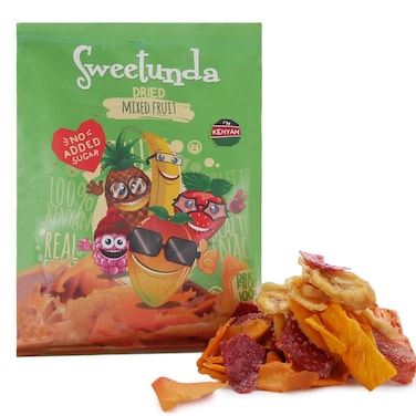 Sweetunda Dried Mixed Fruit 100g